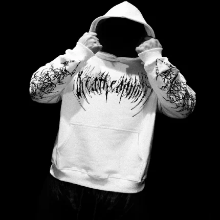 Breathedivinity Dragon Soul Oversized Pullover Hoodie [DIVINE WHITE] (2)