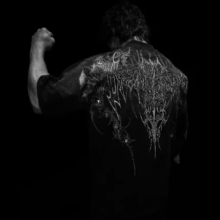 Breathedivinity Forgotten Soul Oversized T Shirt [SMOKE] (2)