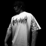 Breathedivinity Hellfire Oversized T Shirt [DIVINE WHITE]