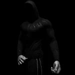 Breathedivinity Void Tech™ Hollow Knight Hoodie Compression [DARKNESS] (1)