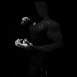 Breathedivinity Void Tech™ Hollow Knight Hoodie Compression [DARKNESS] (4)