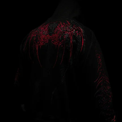 Breathedivinity Dragon Soul Oversized Pullover Hoodie [INFERNO]