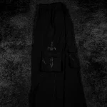 Breathedivinity Excalibur Uncuffed Cargo Trackpants [DARKNESS] (4)