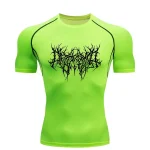 Breathedivinity Hellfire Oversized T Shirt [VOID Green] (4)