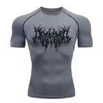 Breathedivinity Hellfire Oversized T Shirt [VOID Grey] (1)
