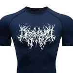 Breathedivinity Hellfire Oversized T Shirt [VOID NAVY] (1)