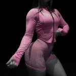 Breathedivinity Void Tech™ Cathedral Shorts [PINK] (2)